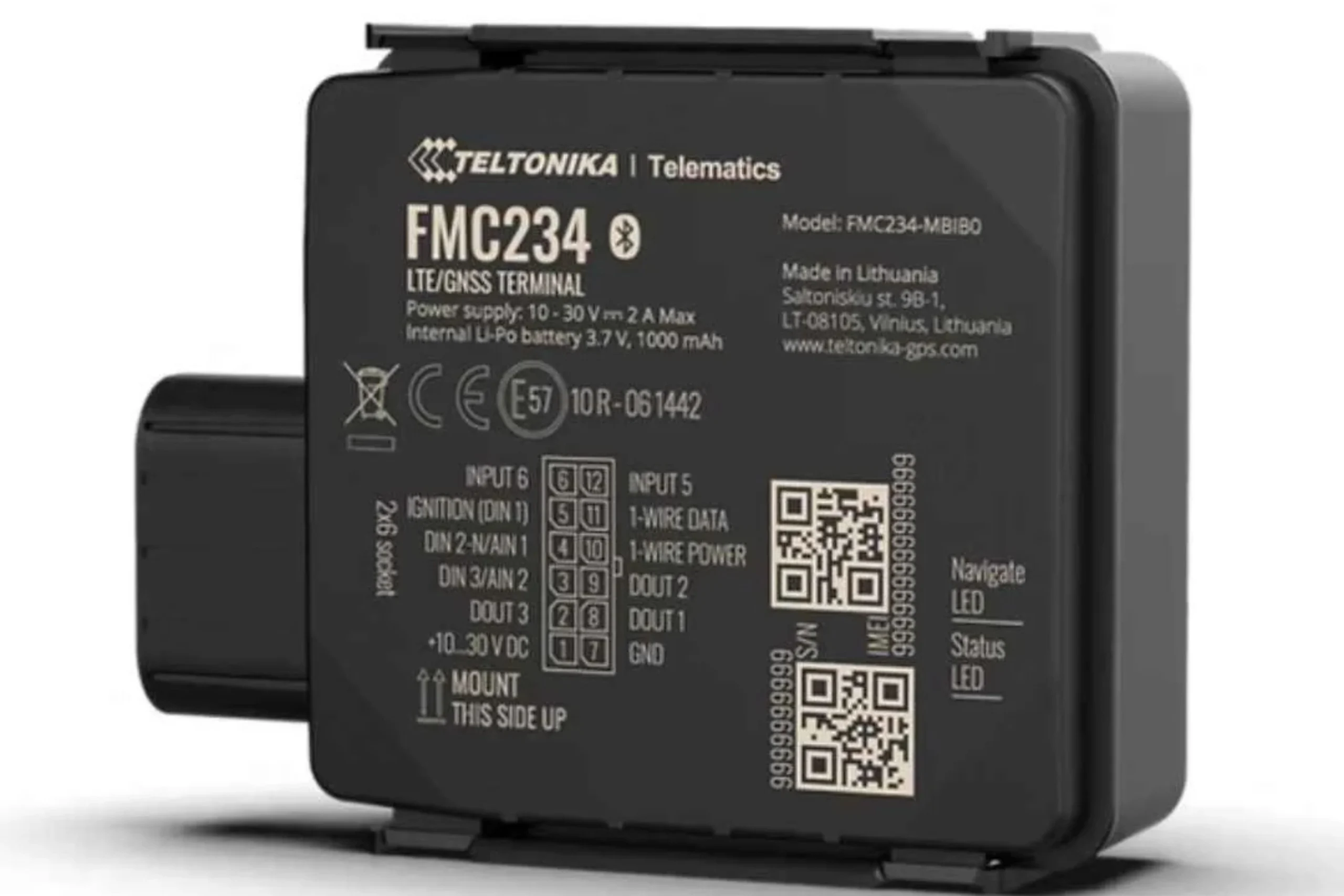 Techtonika FMC234 4G GPS Tracker