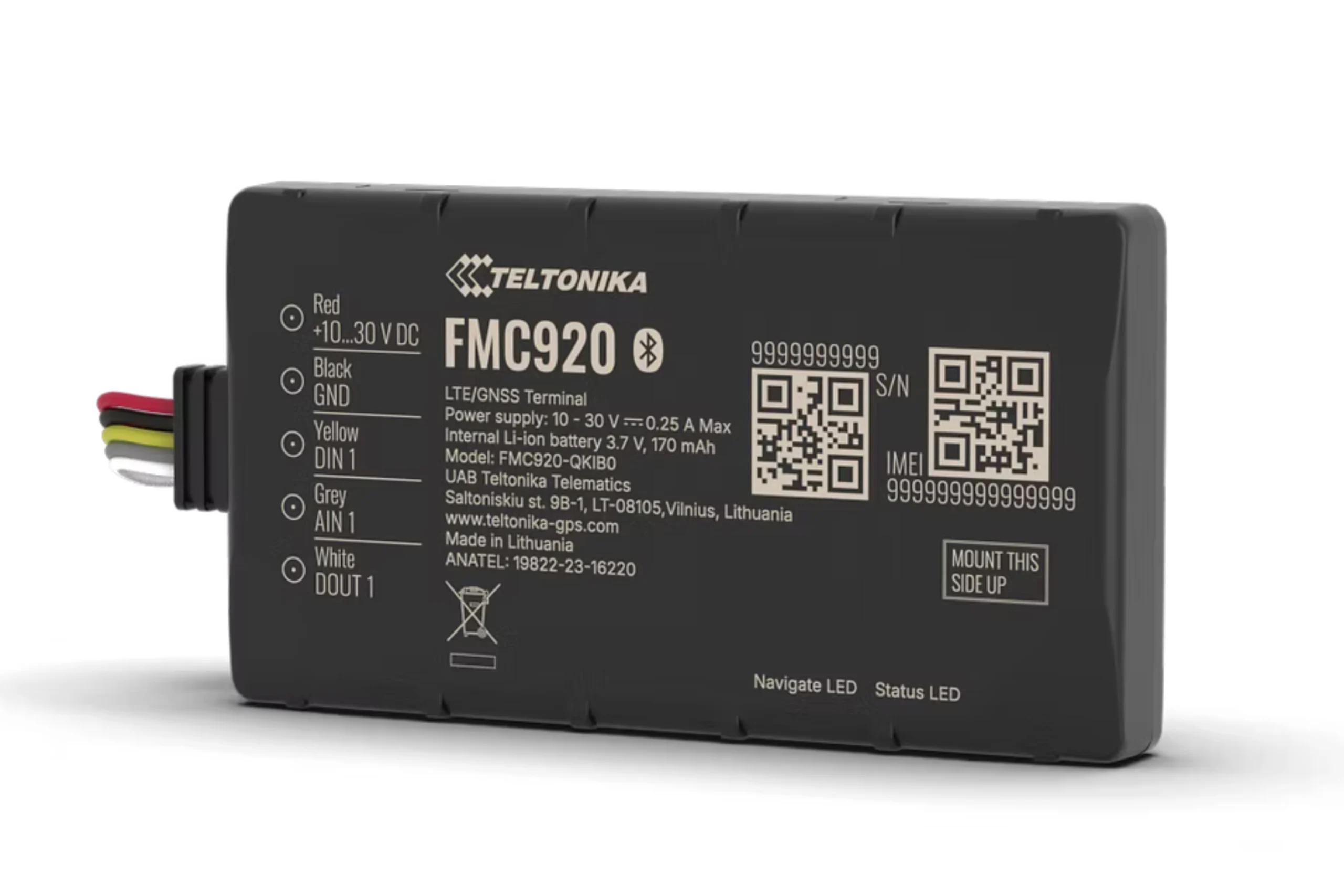 Techtonika FMC920 4G GPS Vehicle Tracker