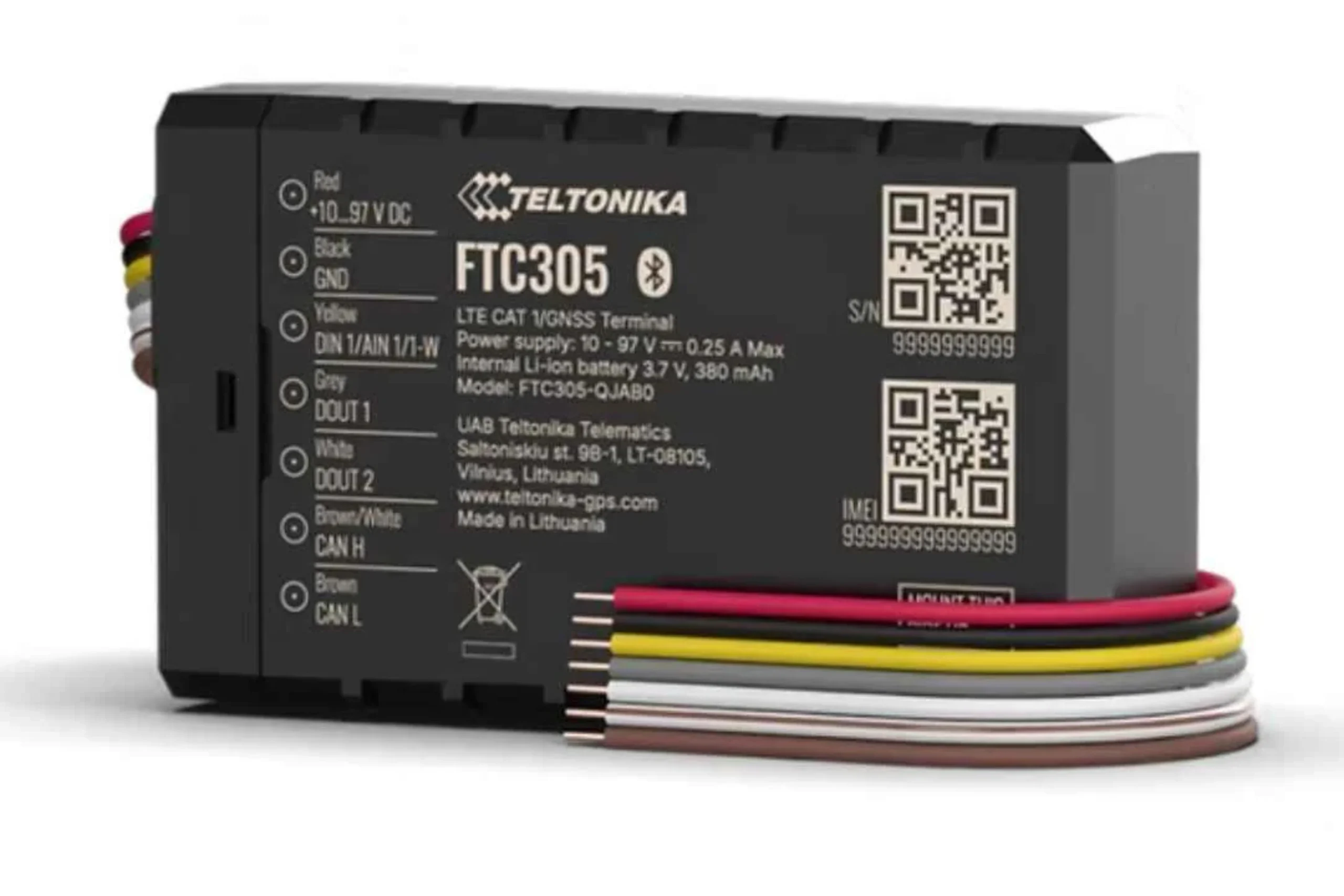Techtonika FTC305 4G GPS E-Mobility Tracker