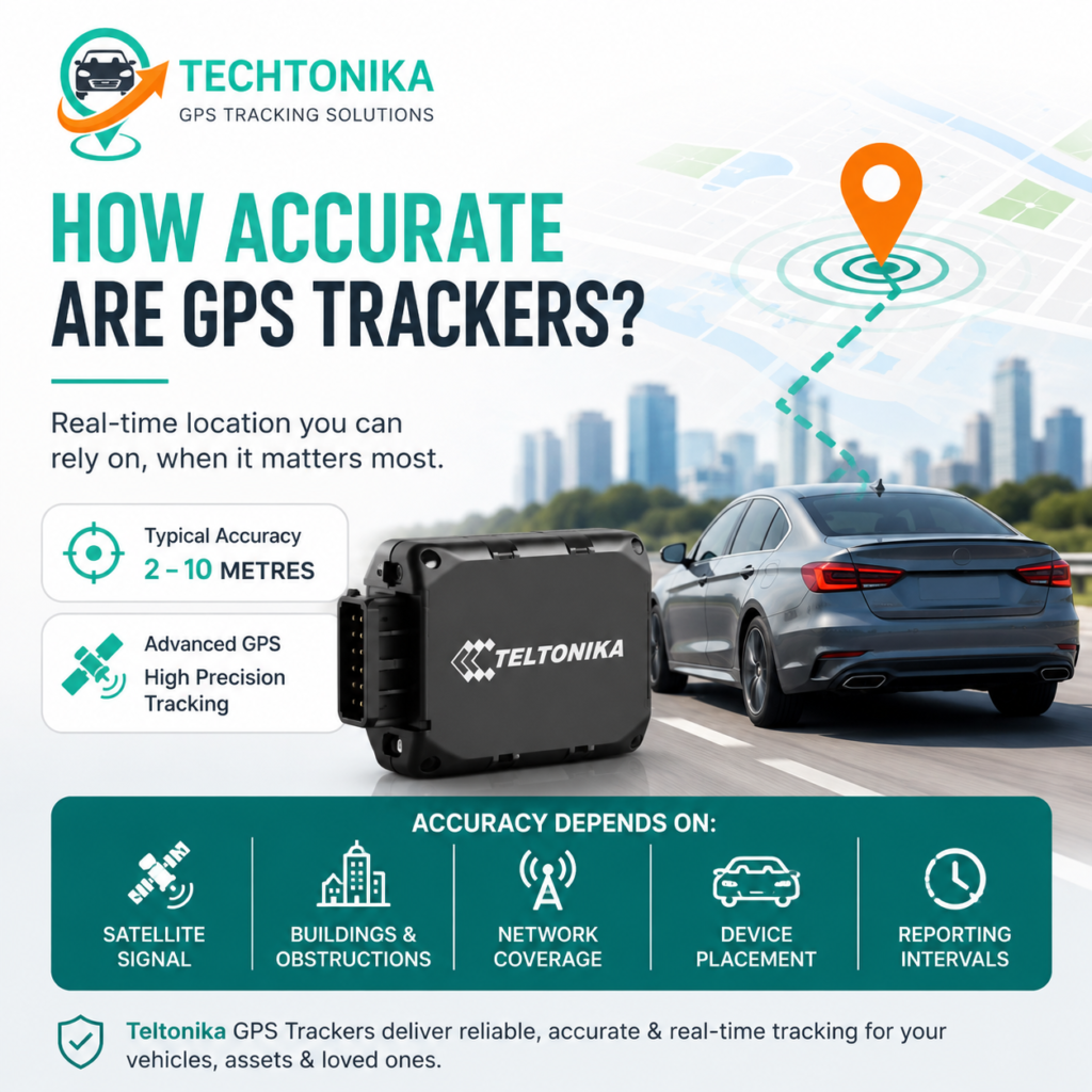 how accurate are GPS trackers