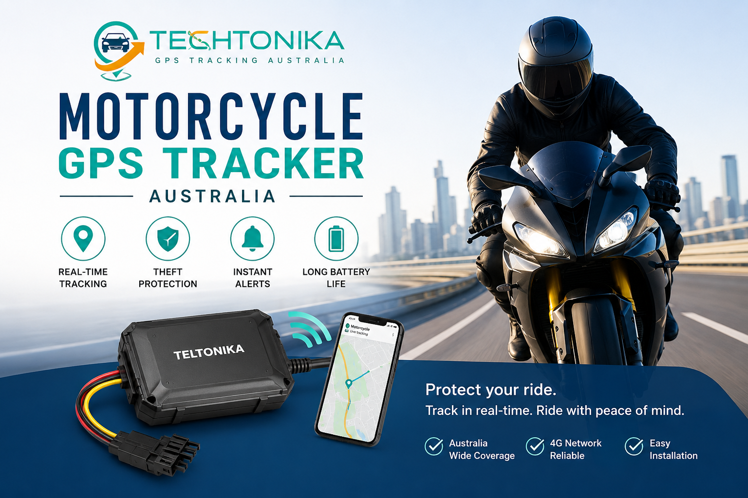 You are currently viewing GPS Tracker for Motorcycles, ATVs and Quad Bikes in Australia