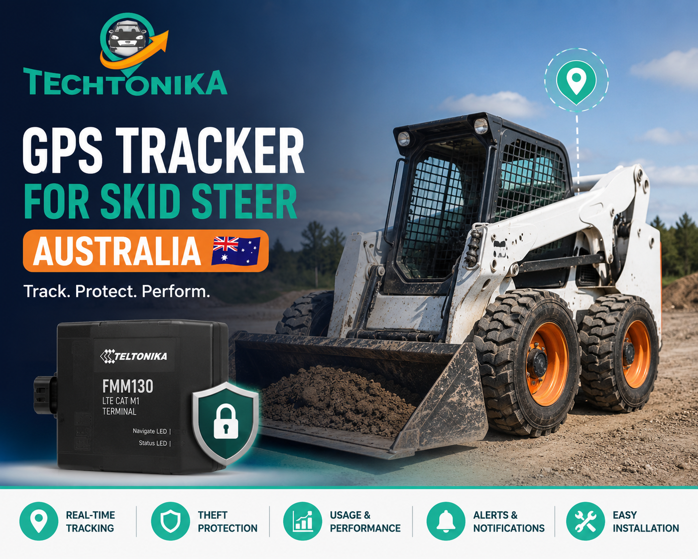 You are currently viewing GPS tracker for skid steer Australia