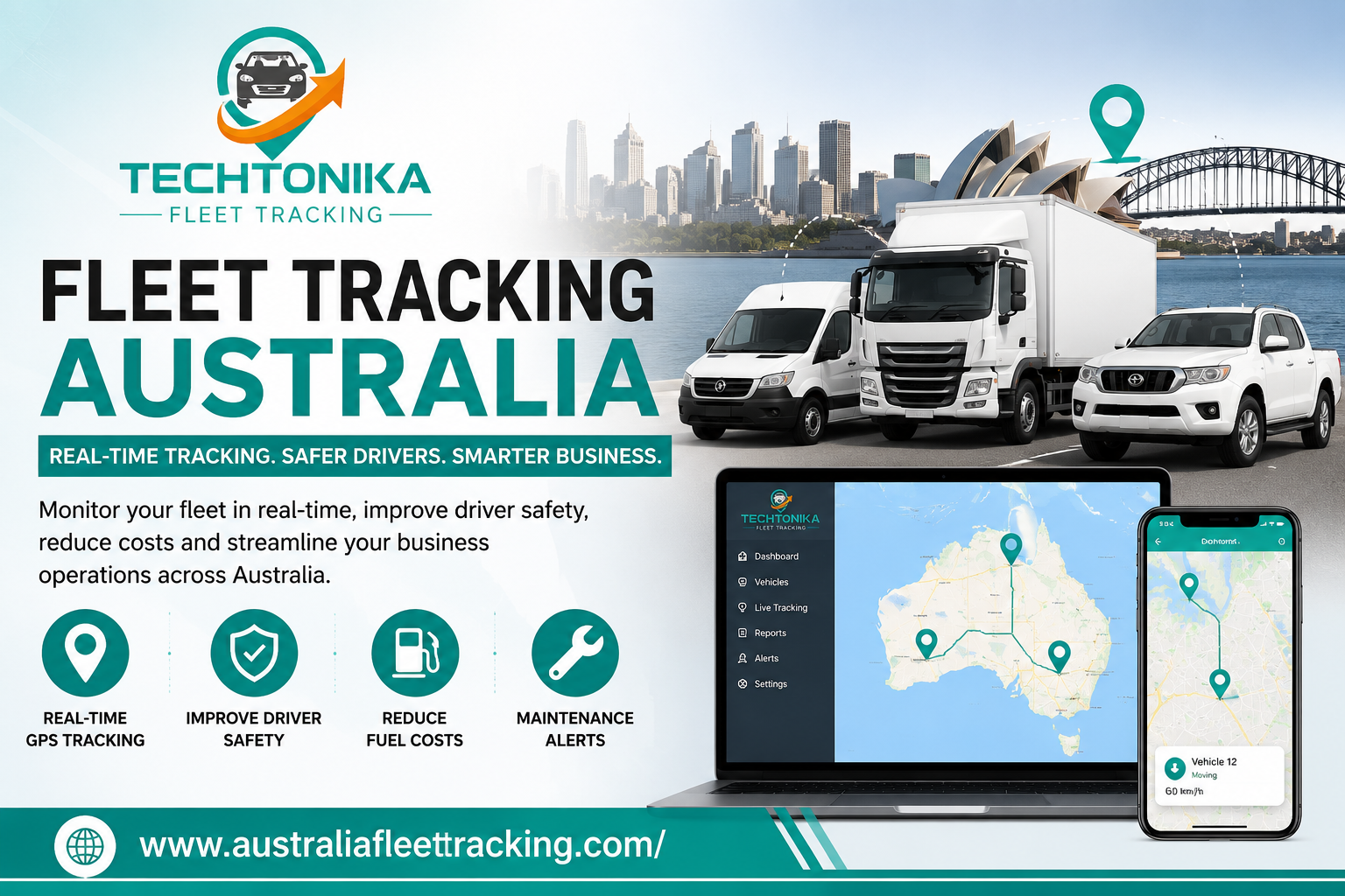 You are currently viewing How does Real-Time Fleet Tracking Australia Improve Safety for Drivers