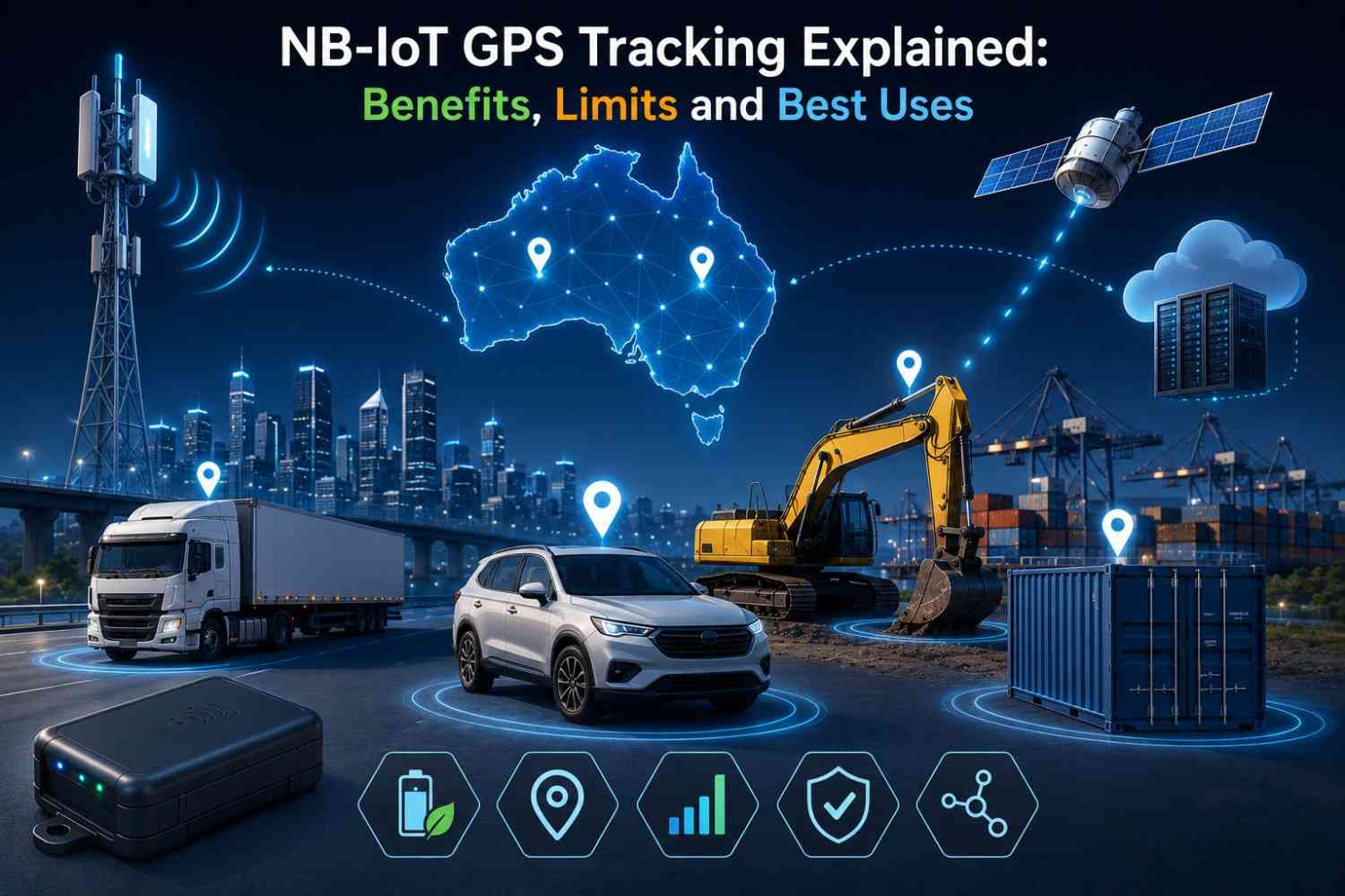 You are currently viewing NB-IoT GPS Tracking Explained: Benefits, Limits and Best Uses