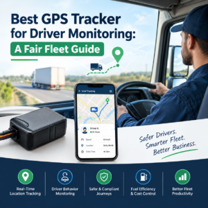 Read more about the article Best GPS Tracker for Driver Monitoring: A Fair Fleet Guide