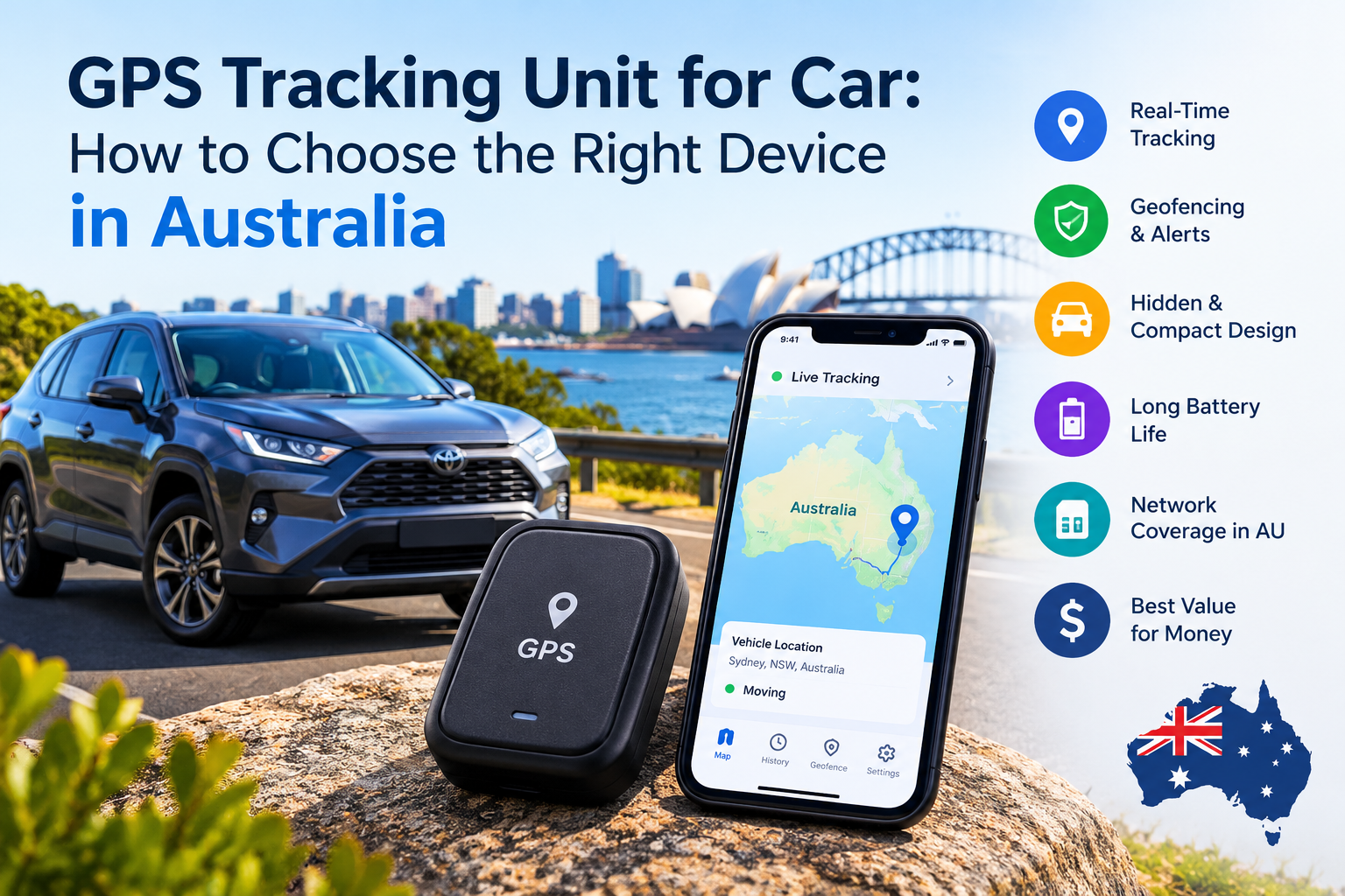 You are currently viewing GPS Tracking Unit for Car: How to Choose the Right Device in Australia
