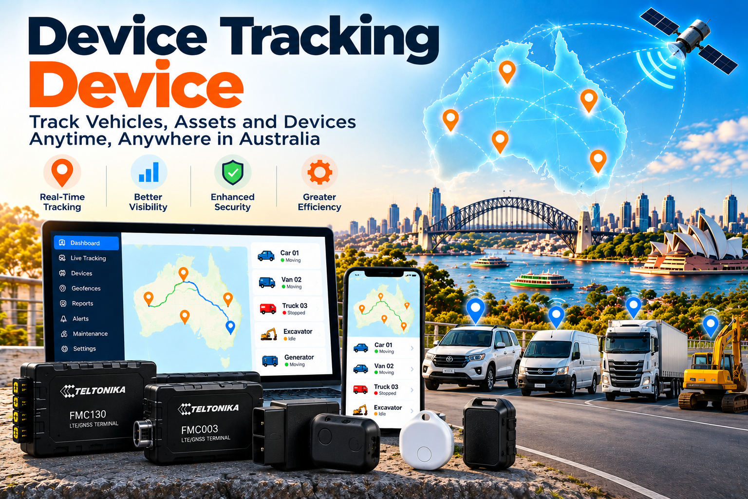 You are currently viewing Device Tracking Device: A Guide to Tracking Vehicles and Assets in Australia