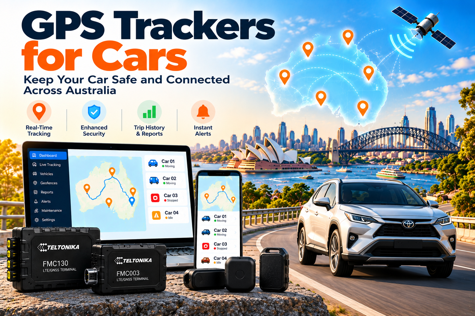 You are currently viewing GPS Trackers for Cars: How to Choose the Best Car GPS Tracker in Australia