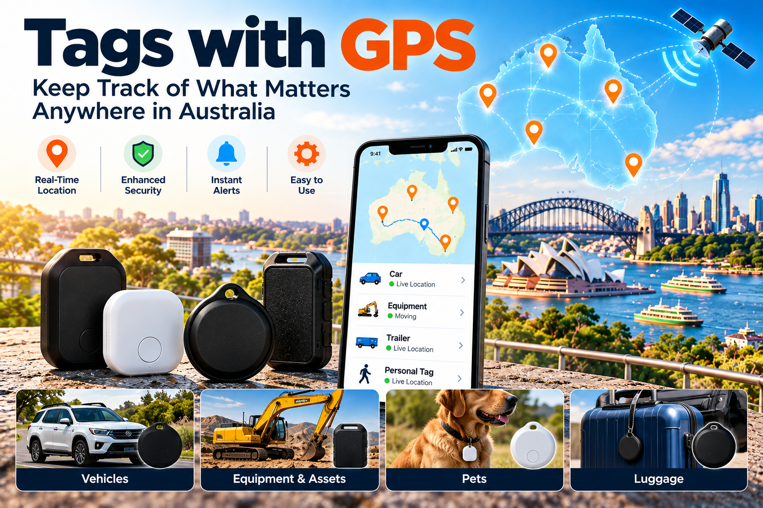 You are currently viewing Tags with GPS: A Guide to GPS Tracking Tags in Australia