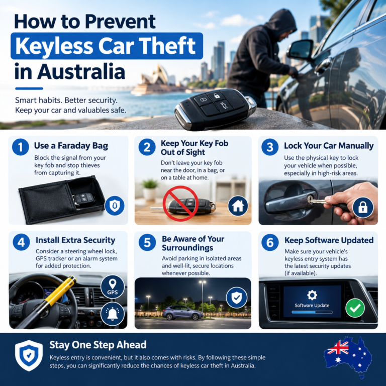Read more about the article How to Prevent Keyless Car Theft in Australia: Practical Security Tips