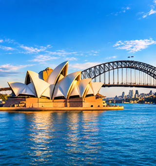 Golden Hour at Sydney Harbour